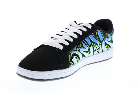 Osiris Icon 1361 2274 Mens Black Synthetic Skate Inspired Sneakers Shoes