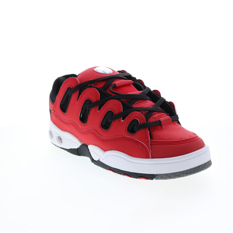 Osiris D3 OG 1371 706 Mens Red Synthetic Skate Inspired Sneakers Shoes