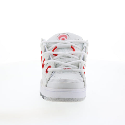 Osiris D3 OG 1371 2827 Mens White Synthetic Lace Up Skate Sneakers Shoes