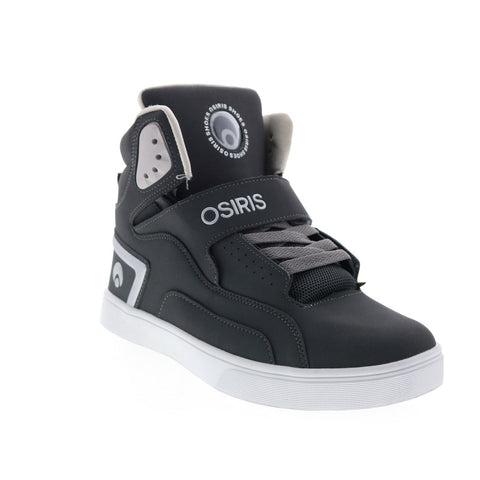Osiris Rize Ultra 1372 1156 Mens Gray Synthetic Skate Inspired Sneakers Shoes