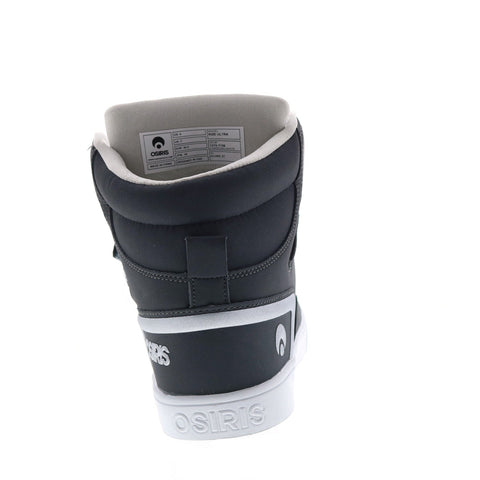 Osiris Rize Ultra 1372 1156 Mens Gray Synthetic Skate Inspired Sneakers Shoes