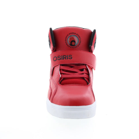 Osiris Rize Ultra 1372 1567 Mens Red Lace Up Skate Inspired Sneakers Shoes
