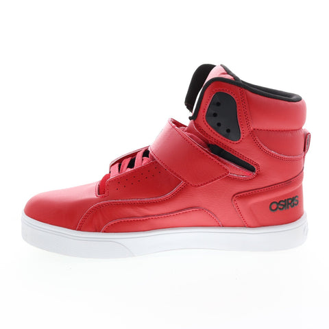 Osiris Rize Ultra 1372 1567 Mens Red Lace Up Skate Inspired Sneakers Shoes