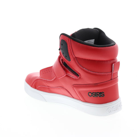 Osiris Rize Ultra 1372 1567 Mens Red Lace Up Skate Inspired Sneakers Shoes