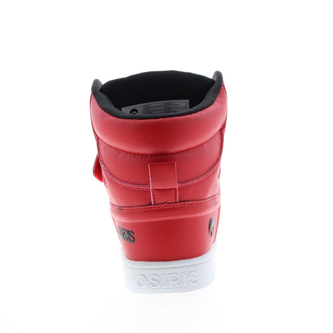 Osiris Rize Ultra 1372 1567 Mens Red Synthetic Lace Up Skate Sneakers Shoes
