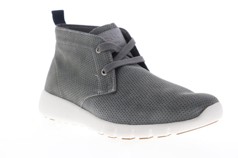 GBX Amaro 137628 Mens Gray Nubuck Leather Low Top Lifestyle Sneakers Shoes