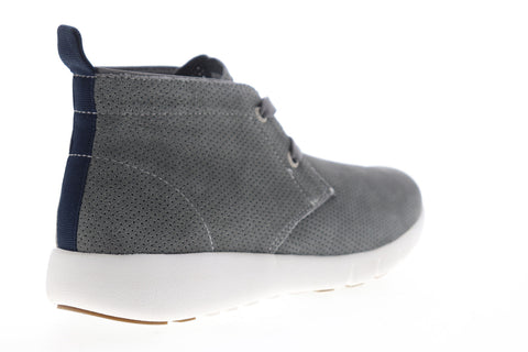 GBX Amaro 137628 Mens Gray Nubuck Leather Low Top Lifestyle Sneakers Shoes