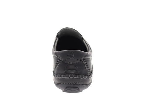 GBX Strike 137871 Mens Black Leather Slip On Casual Loafers Shoes