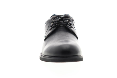 GBX Zayne 13818 Mens Black Low Top Lace Up Plain Toe Oxfords Shoes