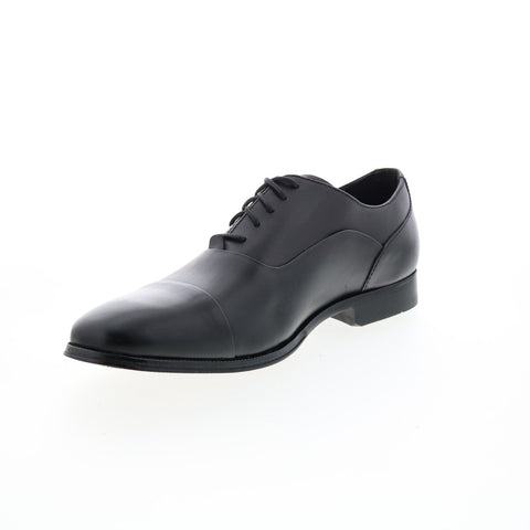 Florsheim Jetson Cap Toe Oxford Mens Black Oxfords & Lace Ups Cap Toe Shoes