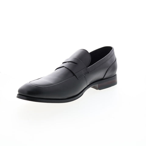 Florsheim Jetson Penny Mens Black Leather Loafers & Slip Ons Penny Shoes