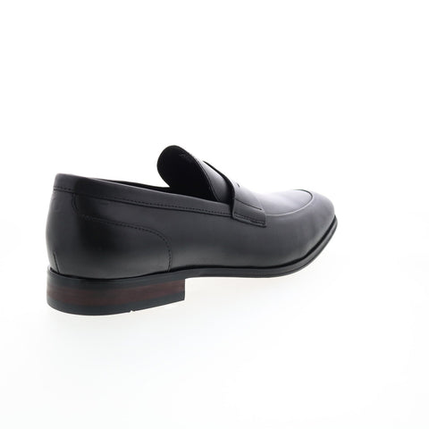 Florsheim Jetson Penny Mens Black Leather Loafers & Slip Ons Penny Shoes