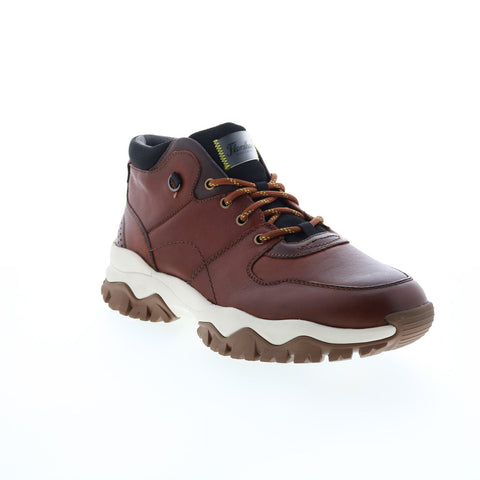 Florsheim Xplor Moc Toe Hiker 14343-222-M Mens Brown Leather Hiking Boots