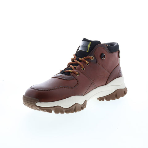 Florsheim Xplor Moc Toe Hiker 14343-222-M Mens Brown Leather Hiking Boots