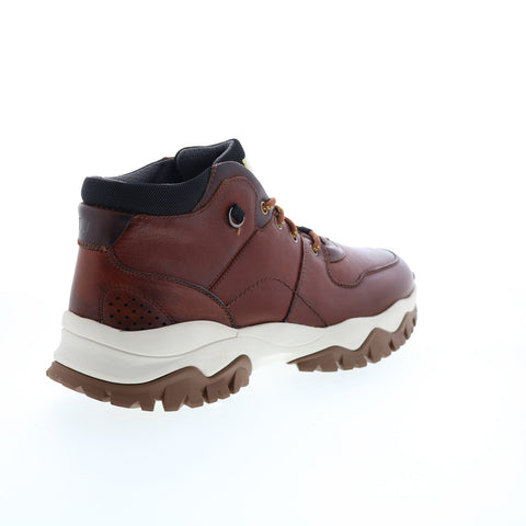Florsheim Xplor Moc Toe Hiker 14343-222-M Mens Brown Leather Hiking Boots