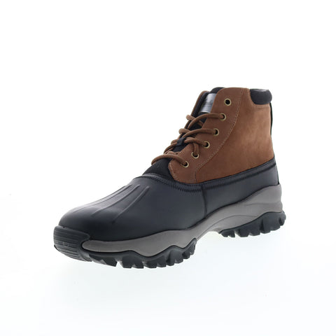Florsheim Xplor Duck Boot 14344-009-M Mens Black Brown Leather Hiking Boots