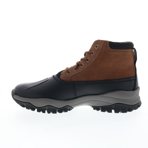 Florsheim Xplor Duck Boot 14344-009-M Mens Black Brown Leather Hiking Boots