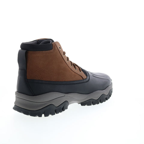 Florsheim Xplor Duck Boot 14344-009-M Mens Black Brown Leather Hiking Boots