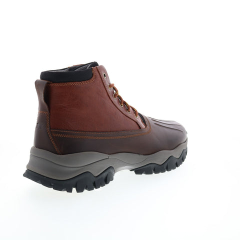 Florsheim Xplor Duck Boot 14344-249-M Mens Brown Leather Hiking Boots