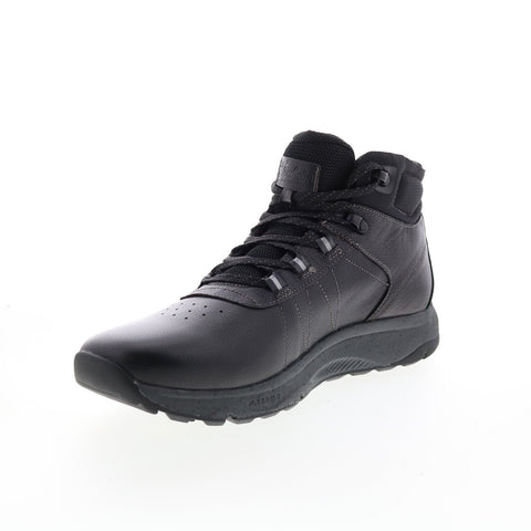 Florsheim Tread Lite Hker 14377-007-W Mens Black Wide Leather Hiking Boots