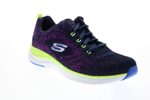 Skechers Ultra Groove 149019 Womens Blue Mesh Lifestyle Sneakers Shoes
