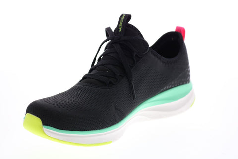 Skechers Ultra Groove Quick Advantage Womens Black Lifestyle Sneakers Shoes