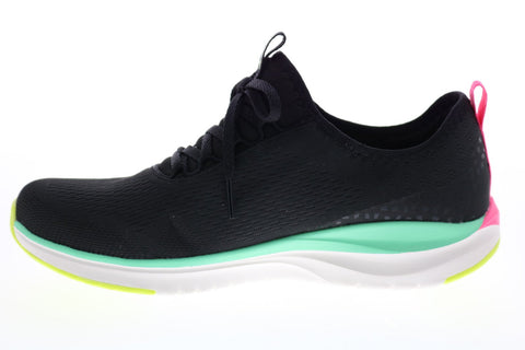 Skechers Ultra Groove Quick Advantage Womens Black Lifestyle Sneakers Shoes