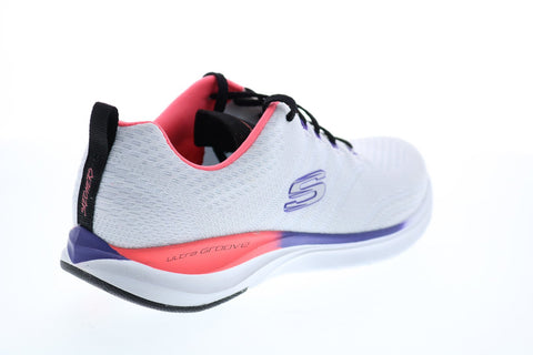 Skechers Ultra Groove Pure Vision Womens White Lifestyle Sneakers Shoes