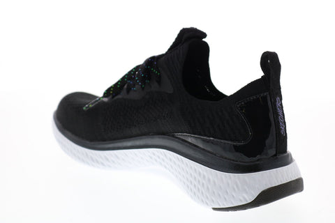 Skechers Solar Fuse Gravity Experience Womens Black Lifestyle Sneakers Shoes