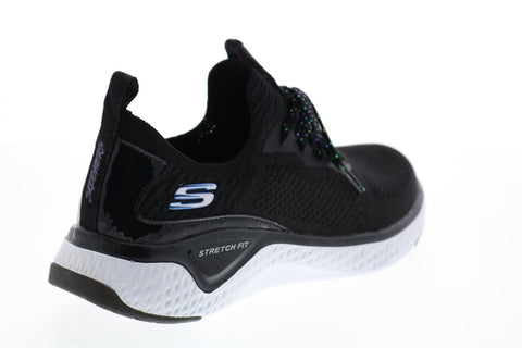 Skechers Solar Fuse Gravity Experience Womens Black Lifestyle Sneakers Shoes