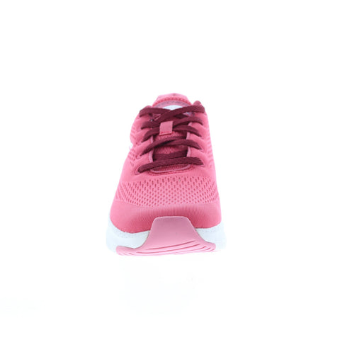 Skechers Arch Fit Big Appeal Womens Pink Canvas Athletic Cross Training Shoes