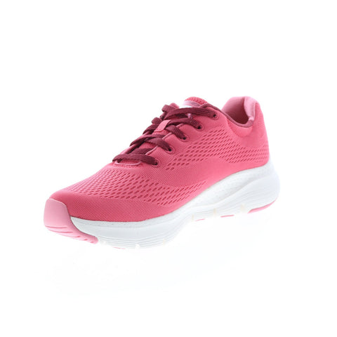 Skechers Arch Fit Big Appeal Womens Pink Canvas Athletic Cross Training Shoes