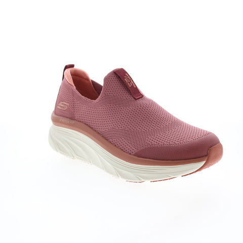 Skechers D'Lux Walker Quick Upgrade Womens Pink Walking Shoes