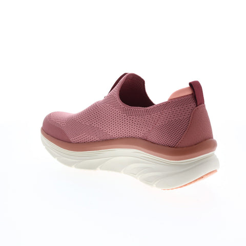 Skechers D'Lux Walker Quick Upgrade Womens Pink Walking Shoes
