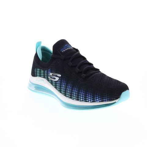 Skechers Air Element 2.0 Vivid Blush Womens Black Lifestyle Sneakers Shoes