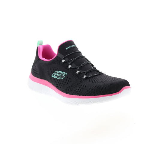 Skechers Summits-Perfect View 149523 Womens Black Lifestyle Sneakers Shoes