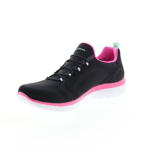 Skechers Summits-Perfect View 149523 Womens Black Lifestyle Sneakers Shoes