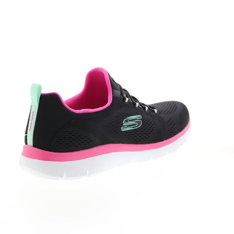 Skechers Summits-Perfect View 149523 Womens Black Lifestyle Sneakers Shoes