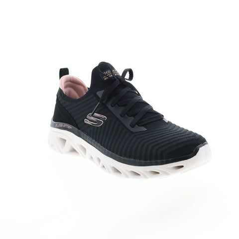 Skechers Glide Step Sport New Hype Womens Black Lifestyle Sneakers Shoes