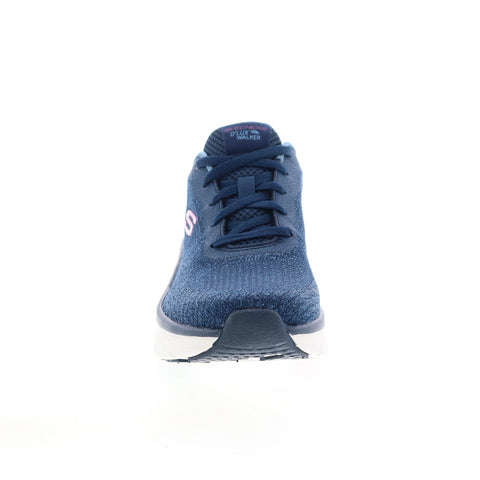 Skechers D'Lux Walker Daily Beauty Womens Blue Lifestyle Sneakers Shoes