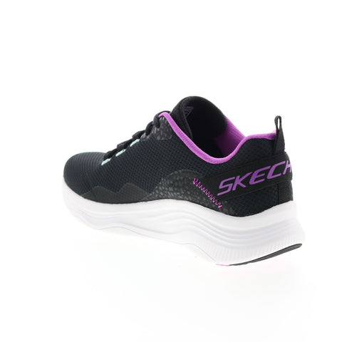 Skechers D'Lux Fitness-Roam Free Womens Black Lifestyle Sneakers Shoes