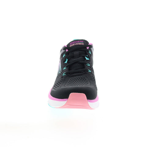Skechers D'Lux Fitness New Moxie Womens Black Lifestyle Sneakers Shoes