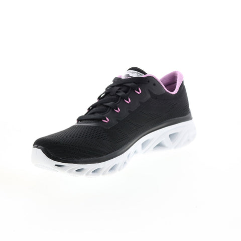 Skechers Glide-Step Sport High Roller Womens Black Lifestyle Sneakers Shoes