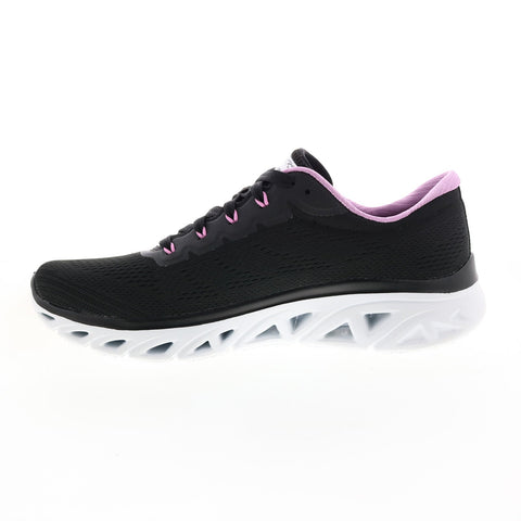 Skechers Glide-Step Sport High Roller Womens Black Lifestyle Sneakers Shoes