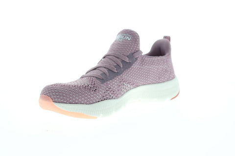 Skechers Gorun Tr React Womens Pink Textile Athletic Lace Up Running Shoes