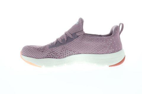 Skechers Gorun Tr React Womens Pink Textile Athletic Lace Up Running Shoes