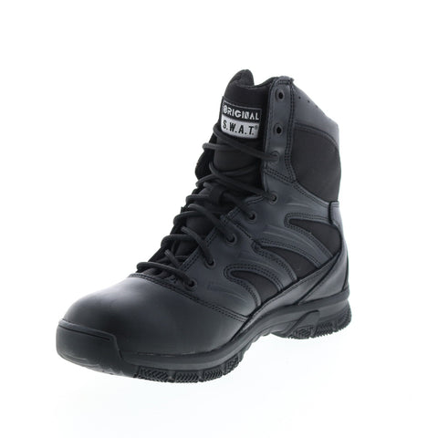Original Swat Force 8“ Waterproof 152031 Mens Black Leather Tactical Boots