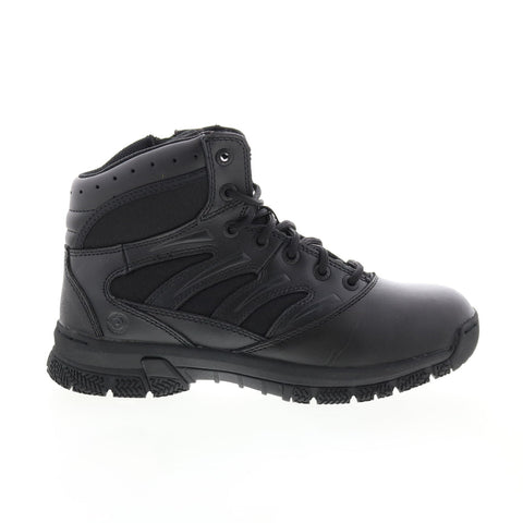 Original Swat Force 6“ Side Zip 153101 Mens Black Leather Tactical Boots
