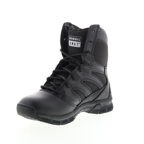 Original Swat Force 8” EN 155031 Mens Black Leather Lace Up Tactical Boots