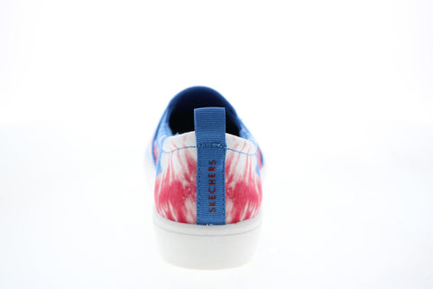 Skechers Poppy Hippie Hype 155082 Womens White Red Lifestyle Sneakers Shoes 